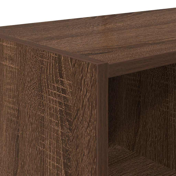 Ruskea kenkäteline pinottava Maverick 89,5x30x40cm