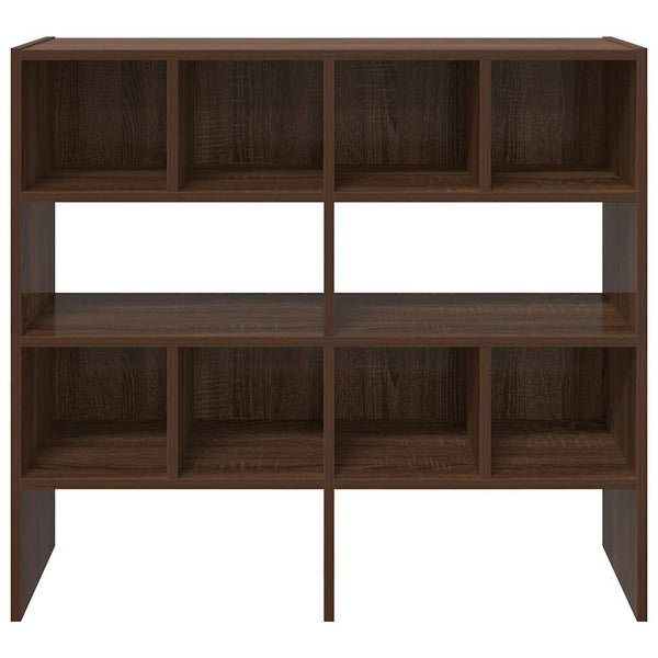 Ruskea tammi kenkätelineet Maverick 89,5x30x40cm (2 kpl pinottava)