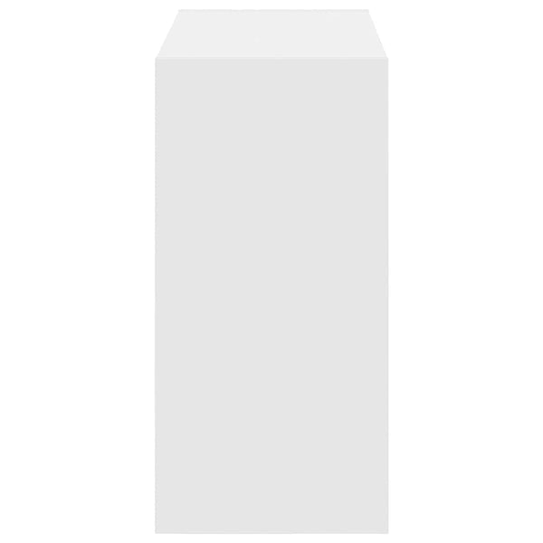 Valkoinen kenkätelineet Ashrf 60x30x30,5cm (2 kpl pinottava)