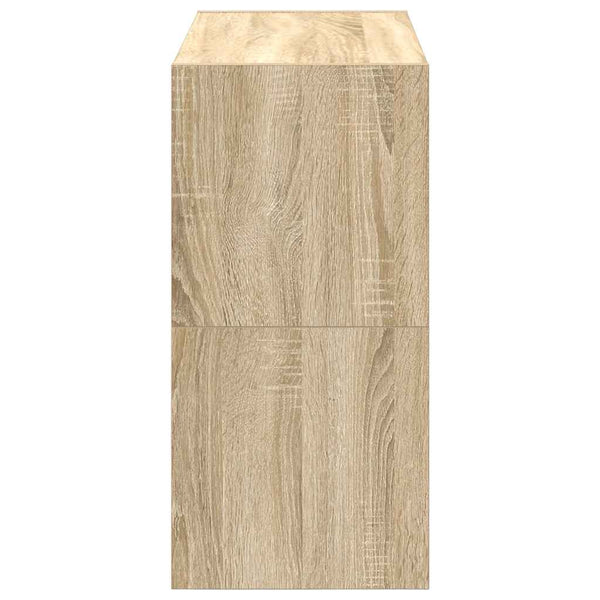 Sonoma oak kenkätelineet Ashrf 60x30x30,5cm (2 kpl pinottava)