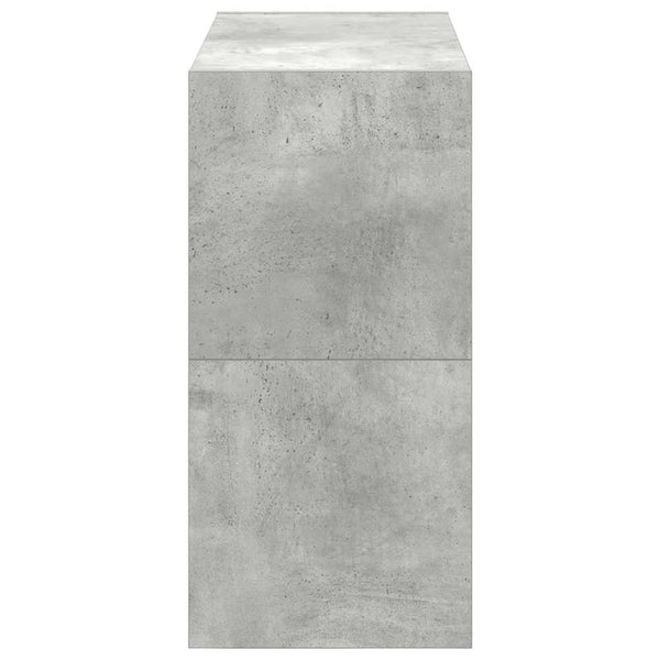 Harmaa kenkätelineet Ashrf 60x30x30,5cm (2 kpl pinottava betoni)