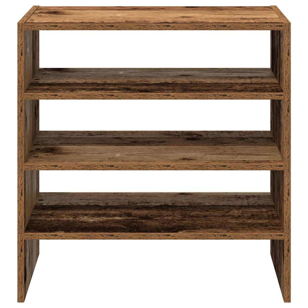 Kenkätelineet Ashrf 60x30x30,5cm (2 kpl pinottava vanha puu)