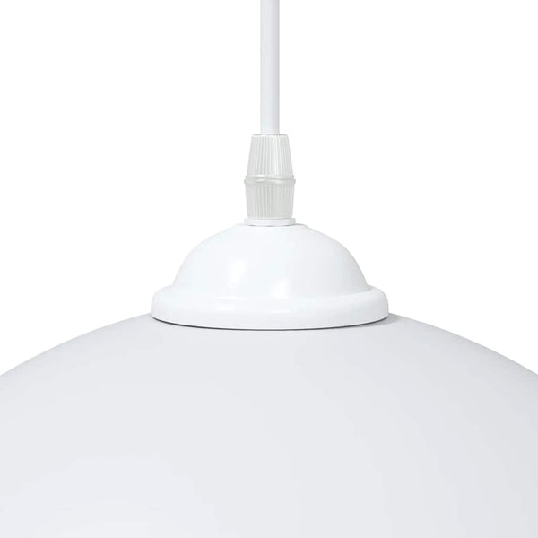 Valkoinen riippuvalaisimet Dilechi Ø30cm (2kpl korkeussäädettävä e27)