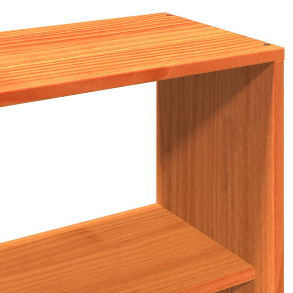 Sänky ilman patjaa vahanruskea 120x190 cm täysi mänty