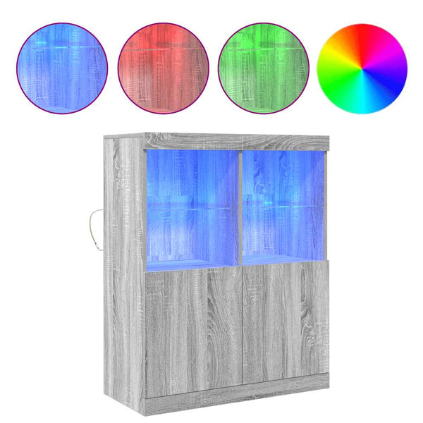 Senkki harmaa sonoma 81x37x100 cm tekninen puu