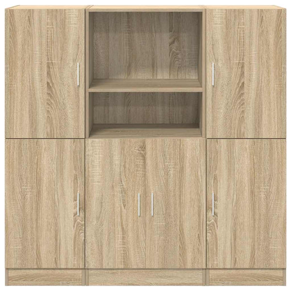 Sonoma oak 3-osainen keittiökaappisarja Onuc Engineered Wood