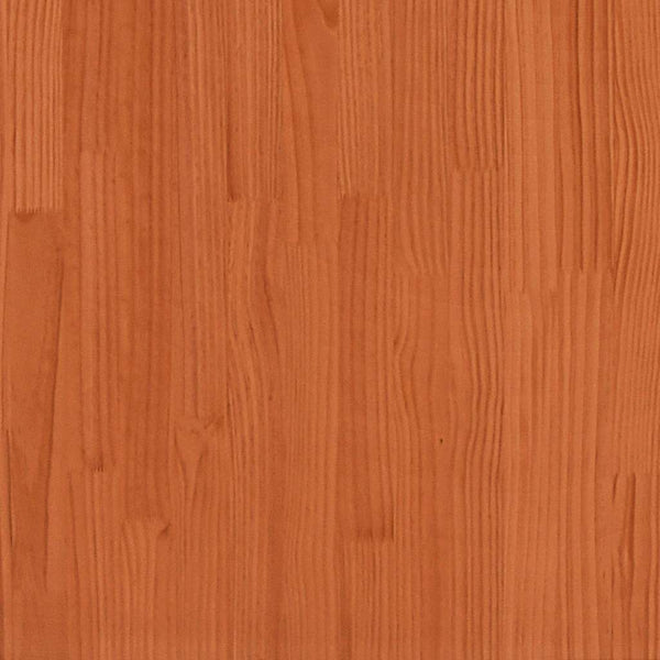 Vahanruskea parvisänky ilman patjaa Tuturiga 80x200cm (mänty)