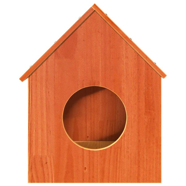 Ruskea cat house Inulescu 41x50x50cm (massiivipuumänty)