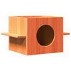 Ruskea cat house Lefterina 51x35x30cm (massiivipuumänty)