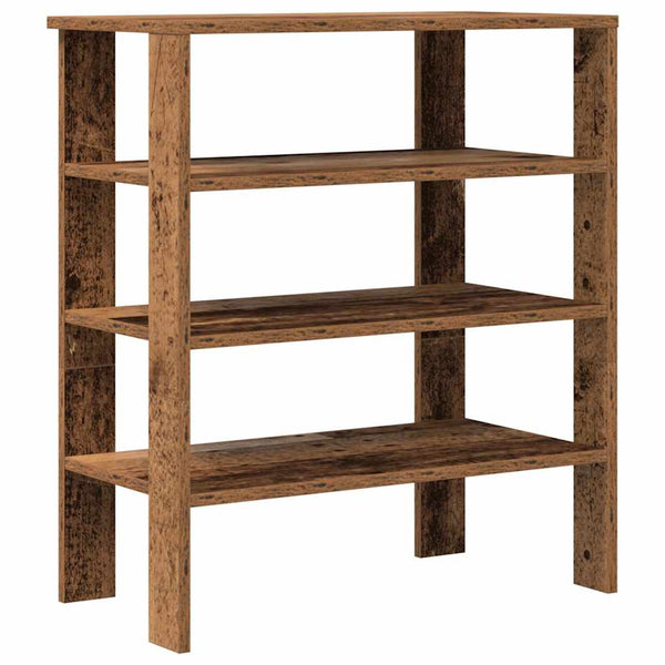 Kenkäteline Mertlik 61x32x70cm (vanhaa puuta, puinen)