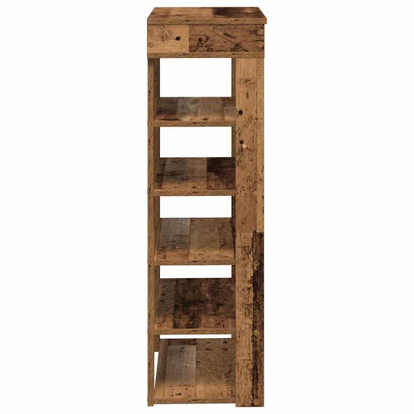 Kenkäteline Magneriu 60x30x98cm (vanhaa puuta, puinen)