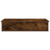 Savutammi seinähylly laatikoilla Muedet 80x34x17cm (puinen)