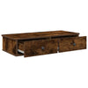 Savutammi seinähylly laatikoilla Muedet 80x34x17cm (puinen)