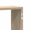 Sonoma oak wall cube hylly Heretiu (5 lokeroa engineered wood)