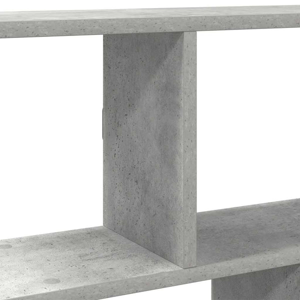 Betonin harmaa seinäkuutiohylly Nada 12 lokeroa (puinen)