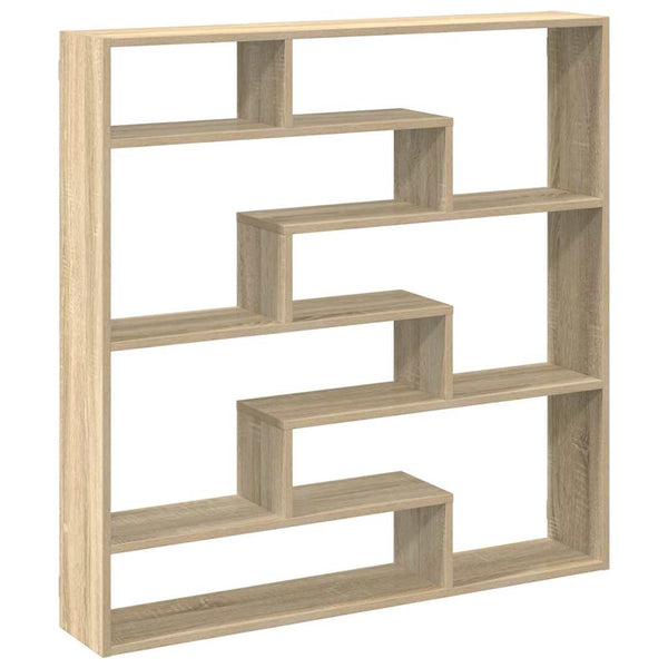 Sonoma oak wall cube hylly Dobrivoi (7 lokeroa engineered wood)