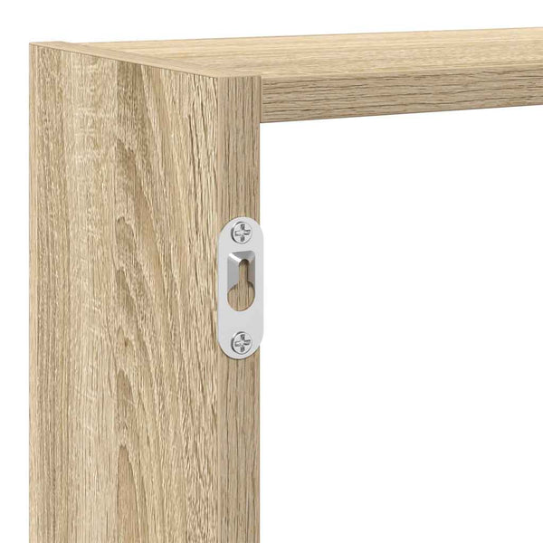 Sonoma oak wall cube hylly Dobrivoi (7 lokeroa engineered wood)