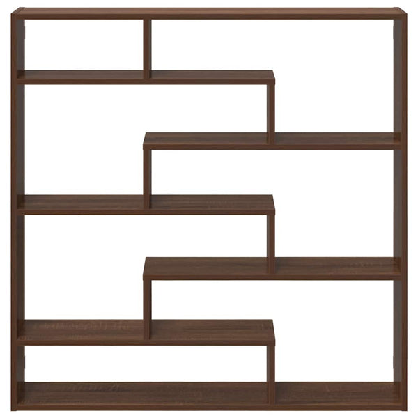 Ruskea wall cube hylly Dobrivoi 7 lokeroa (tammi engineered wood)