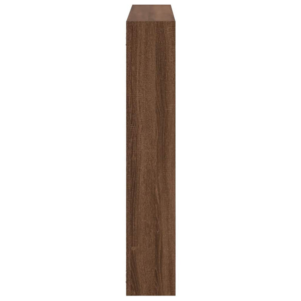 Ruskea wall cube hylly Dobrivoi 7 lokeroa (tammi engineered wood)