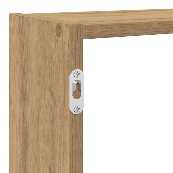 Artisian oak wall cube hylly Dobrivoi Engineered Wood (7 lokeroa)
