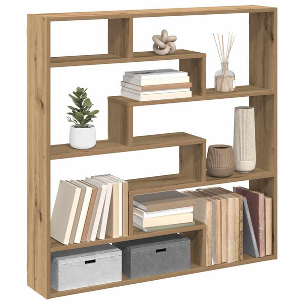Artisian oak wall cube hylly Dobrivoi Engineered Wood (7 lokeroa)
