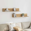 Artisan oak seinähyllyt Reghini 100x16,5x16,5cm (2 kpl puinen)