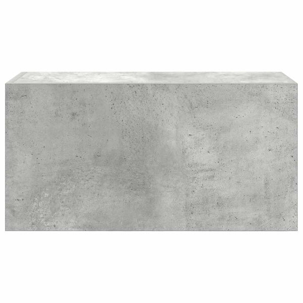 Betoninharmaa kylpyhuoneen seinäkaappi Vasalina 60x25x30cm (puinen)