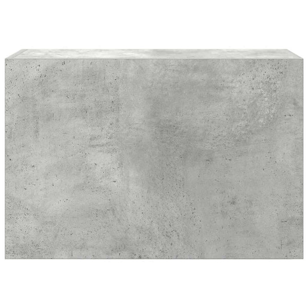 Betoninharmaa kylpyhuoneen seinäkaappi Vasalina 60x25x40cm (puinen)