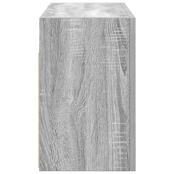 Harmaa sonoma kylpyhuoneen seinäkaappi Vasalina 60x25x40cm (puinen)