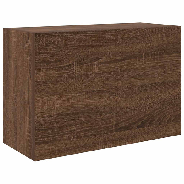 Ruskea tammi kylpyhuoneen seinäkaappi Vasalina 60x25x40cm (puinen)