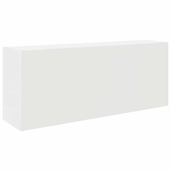 Valkoinen kylpyhuoneen seinäkaappi Vasalina 100x25x40cm (puinen)