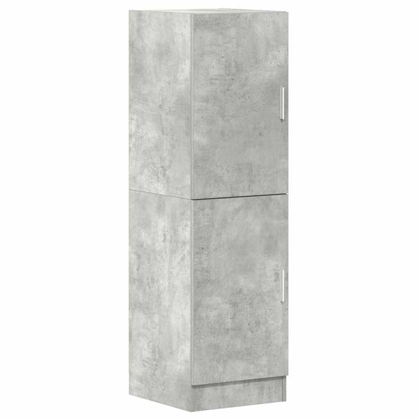 Betoninharmaa keittiökaappi Frosica 38x41,5x131,5cm (puinen)
