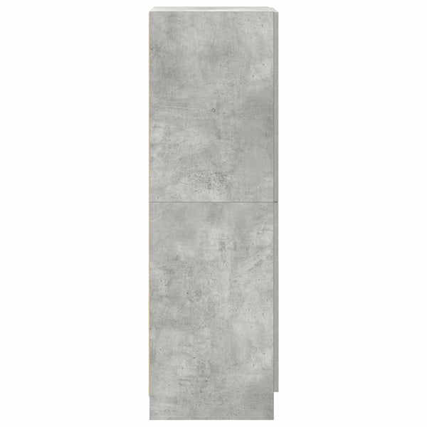Betoninharmaa keittiökaappi Frosica 38x41,5x131,5cm (puinen)