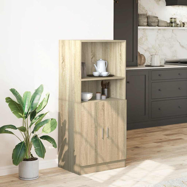 Sonoma tammi keittiökaappi Janu 57x41,5x131,5cm (puinen)