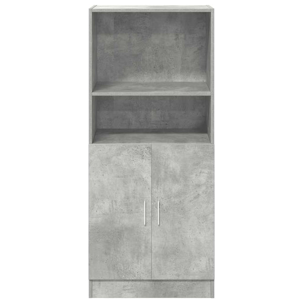 Betoninharmaa keittiökaappi Janu 57x41,5x131,5cm (puinen)