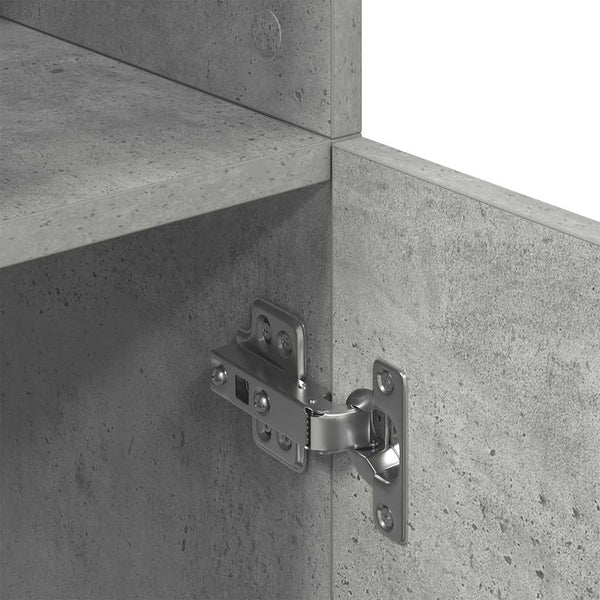 Betoninharmaa keittiökaappi Janu 57x41,5x131,5cm (puinen)