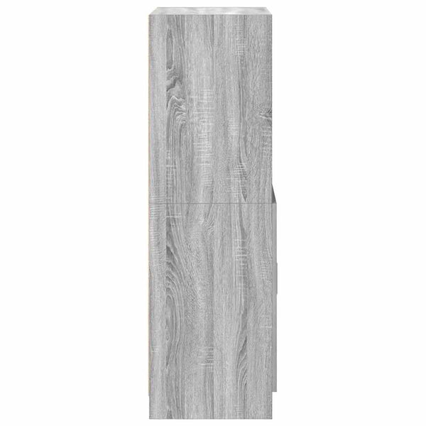 Harmaa keittiön kaappi Janu 57x41,5x131,5cm (puinen)