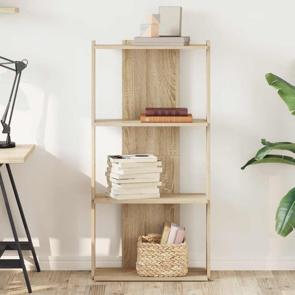Sonoma tammi kirjahylly Cero 3-kerroksinen (suunniteltu puu)