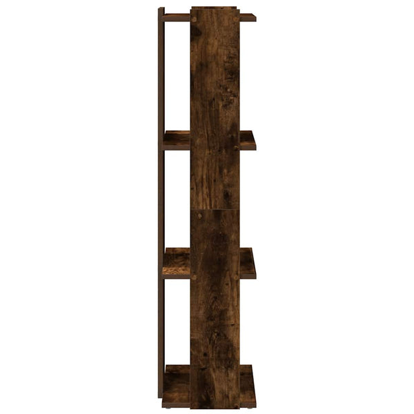 Savustettu tammi kirjahylly Cero 3-kerroksinen (puinen)