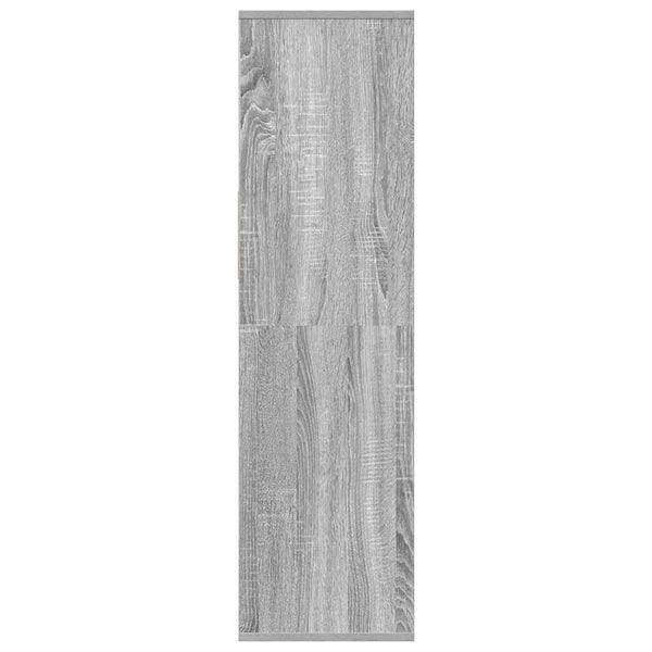 Harmaa kirjahylly Pohonie 34x31x112cm (puinen)