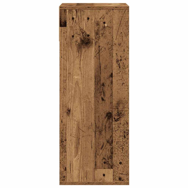 Vanha puu kirjahylly Pohonie 34x31x80cm (puinen)