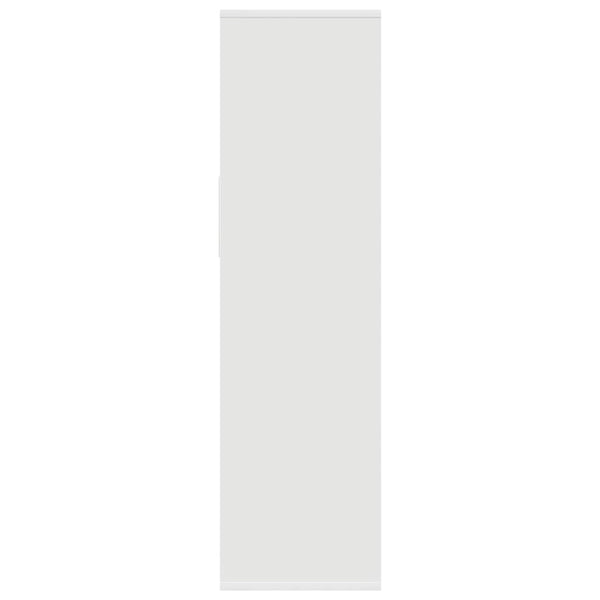 Valkoinen kirjahylly Pohonie 34x31x112cm (lastulevy)