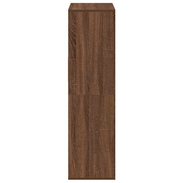 Ruskea kirjahylly Pohonie 66x31x112cm (puinen)