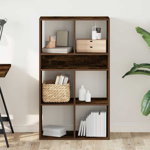 Savutammi kirjahylly Pohonie 66x31x112cm (puinen)