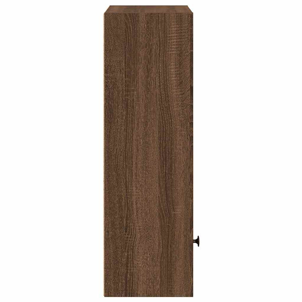 Ruskea kirjahylly Slobodanca 31x24x77cm (puinen)