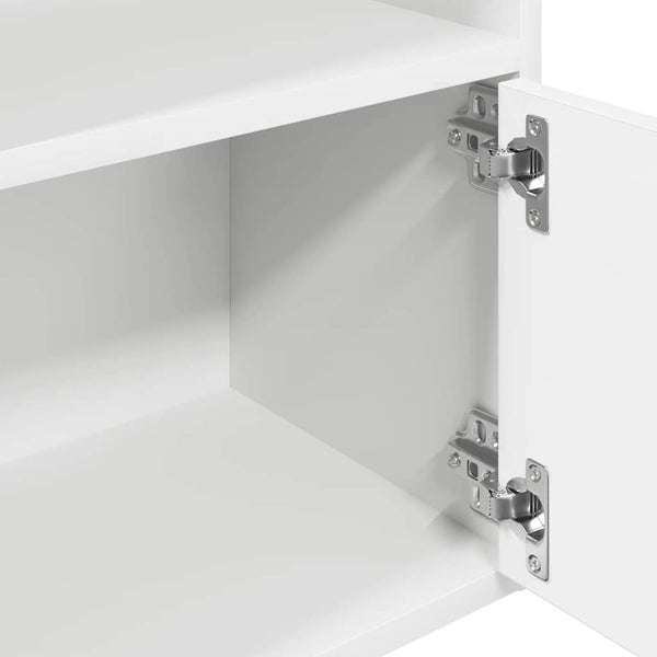 Valkoinen kirjahylly Slobodanca 31x24x127cm (puinen)