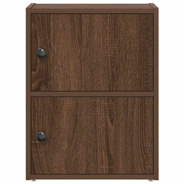 Ruskea kirjahylly Kinsey 40x24x52cm (puinen)