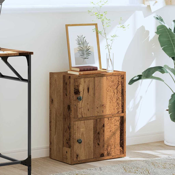 Vanha puu kirjahylly Kinsey 40x24x52cm (puinen)