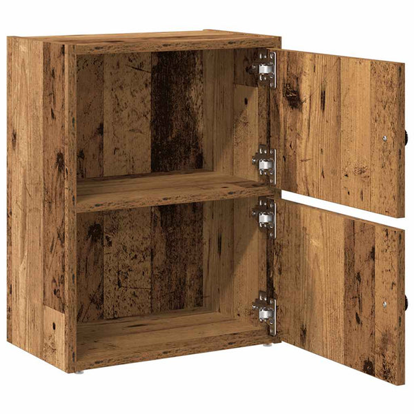 Vanha puu kirjahylly Kinsey 40x24x52cm (puinen)