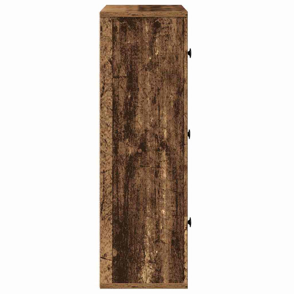 Vanha puu kirjahylly Soledad 60x24x76,5cm (puinen)